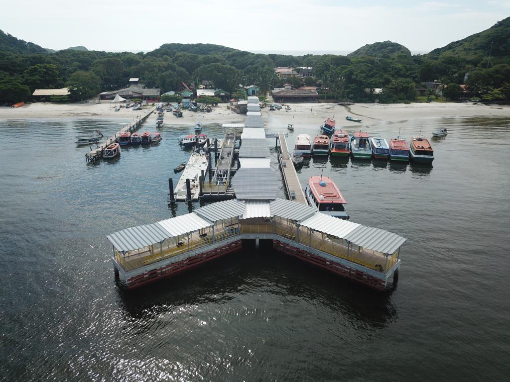 Construção de Trapiches na Ilha do Mel